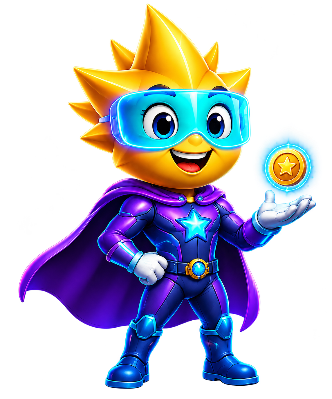 Nova, the SUPER ADS mascot